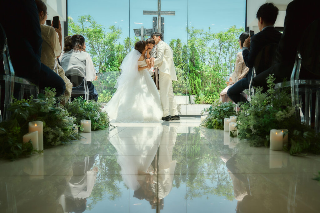 お子様と愛犬と一緒に　Family Wedding　