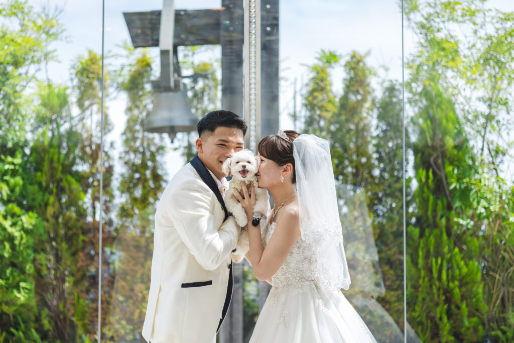 愛犬と1日を過ごす　withペットＷedding