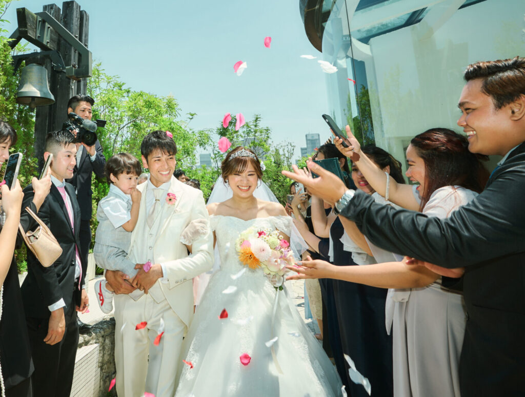 お子様と愛犬と一緒に　Family Wedding　