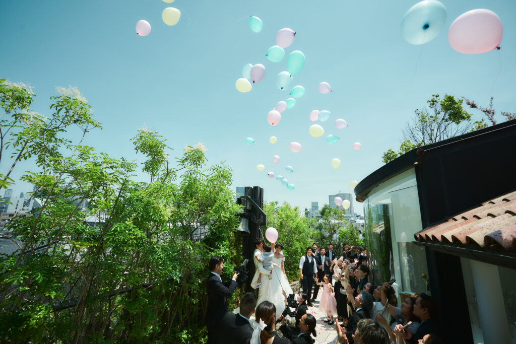 お子様と愛犬と一緒に　Family Wedding　