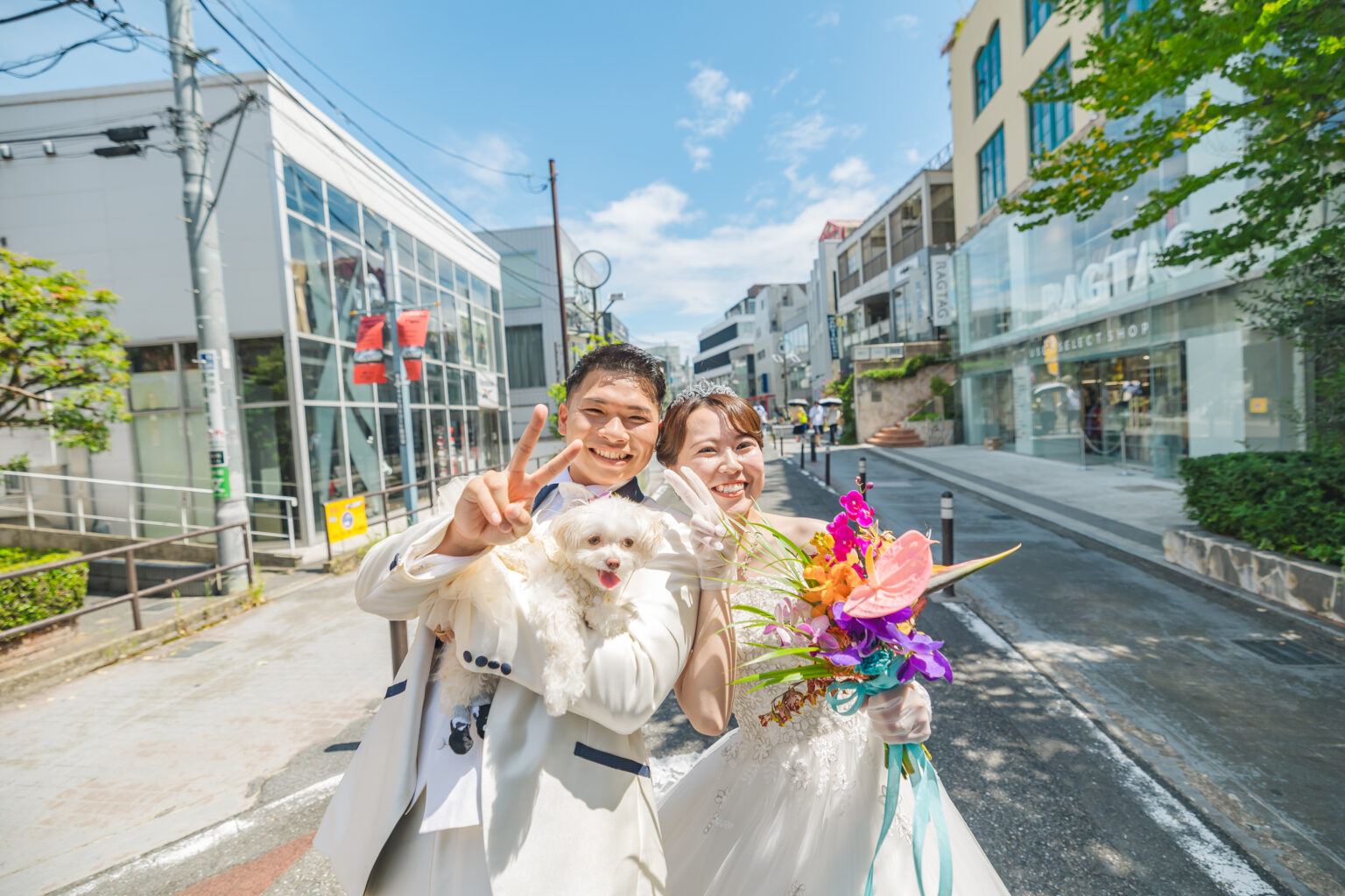 愛犬と1日を過ごす　withペットＷedding