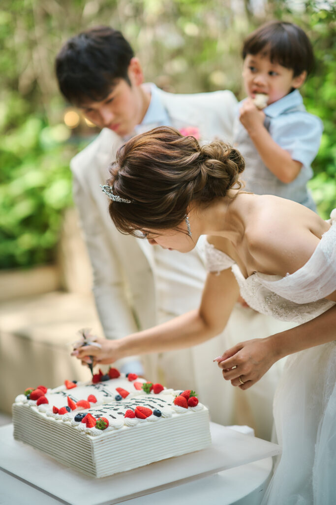 お子様と愛犬と一緒に　Family Wedding　